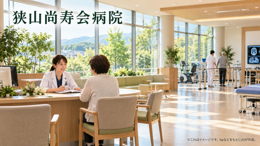 狭山尚寿会病院のファーストビューイメージ