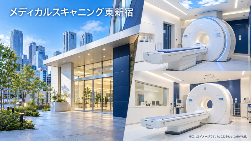メディカルスキャニング東新宿のファーストビューイメージ