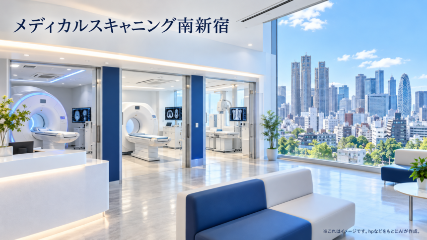 メディカルスキャニング南新宿のファーストビューイメージ