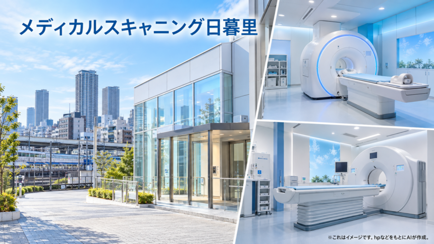 メディカルスキャニング日暮里のファーストビューイメージ