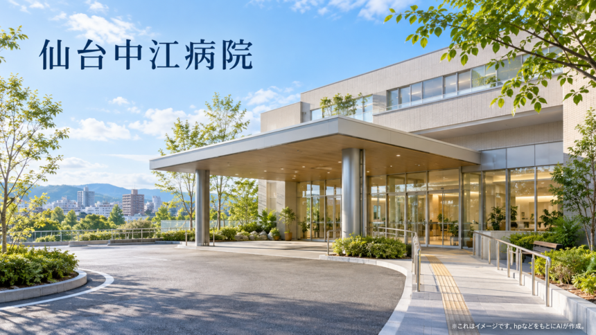 仙台中江病院のファーストビューイメージ
