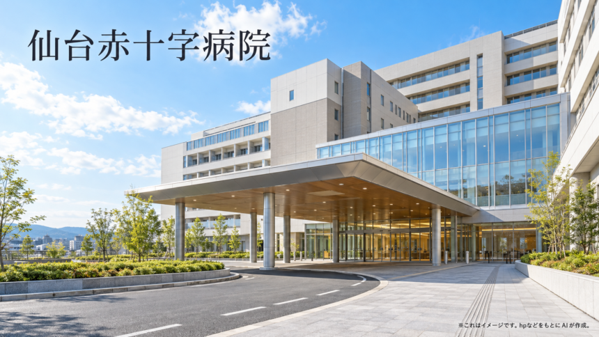 仙台赤十字病院のファーストビューイメージ