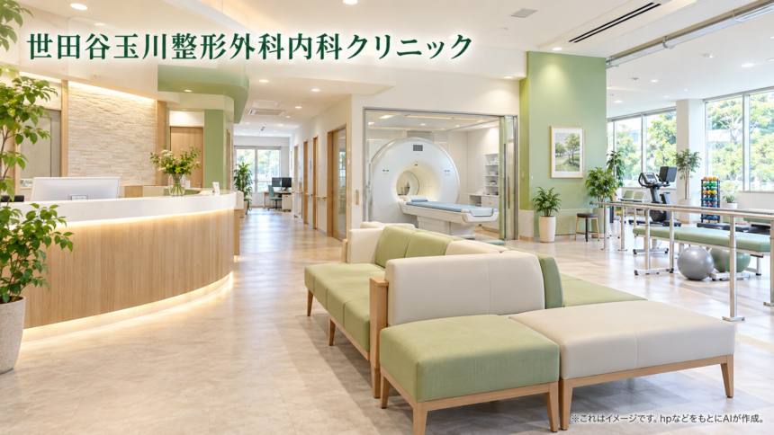 世田谷玉川整形外科内科クリニックのファーストビューイメージ