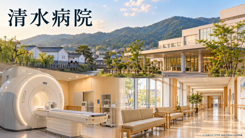 清水病院のファーストビューイメージ