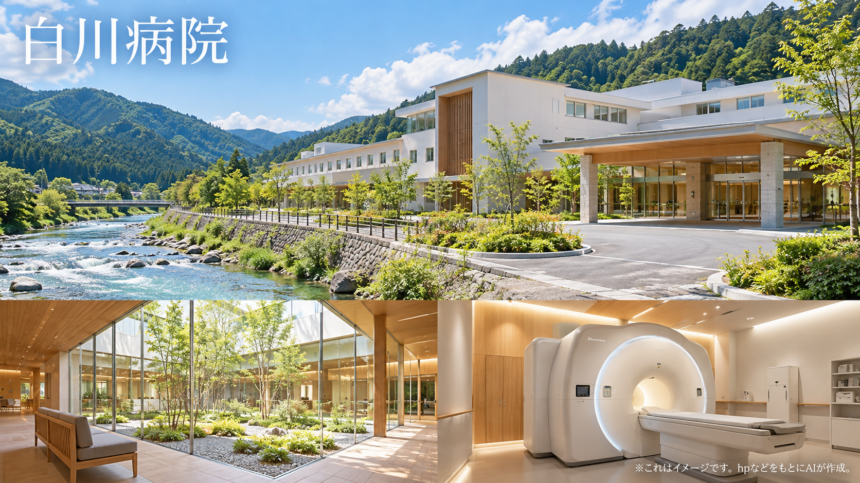 白川病院のファーストビューイメージ