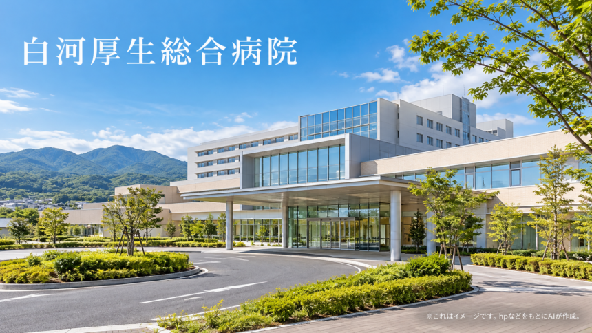 白河厚生総合病院のファーストビューイメージ