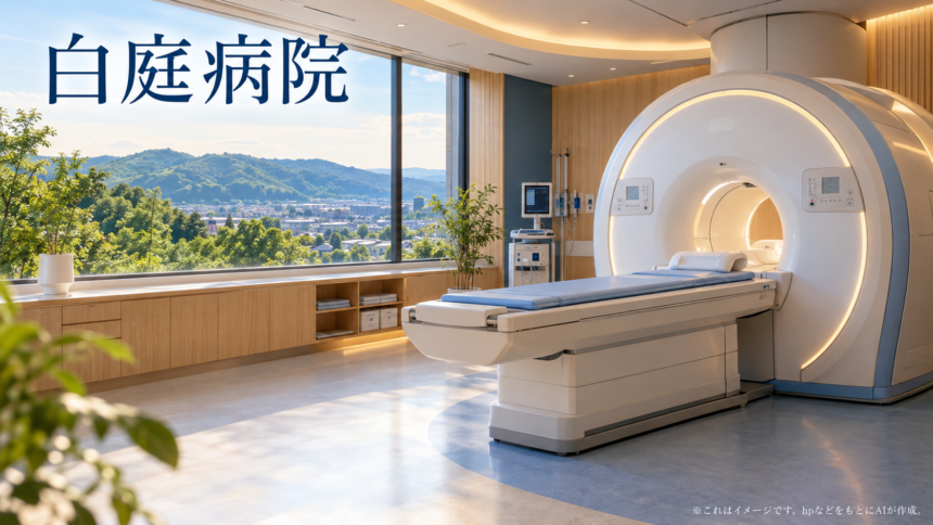 白庭病院のファーストビューイメージ