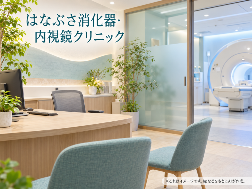 はなぶさ消化器・内視鏡クリニックのファーストビューイメージ
