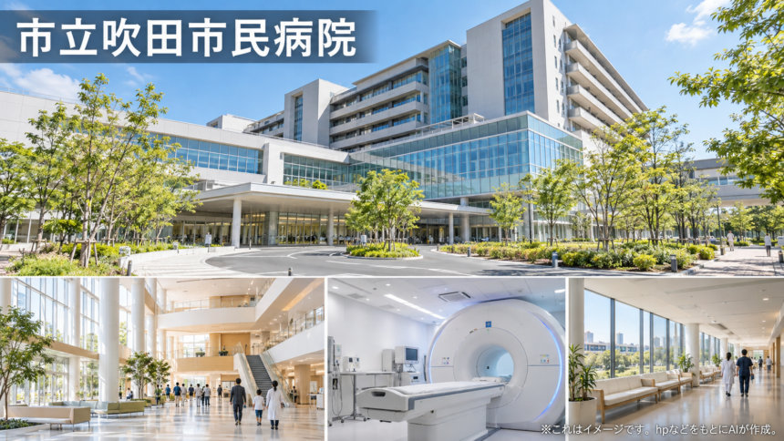 市立吹田市民病院のファーストビューイメージ