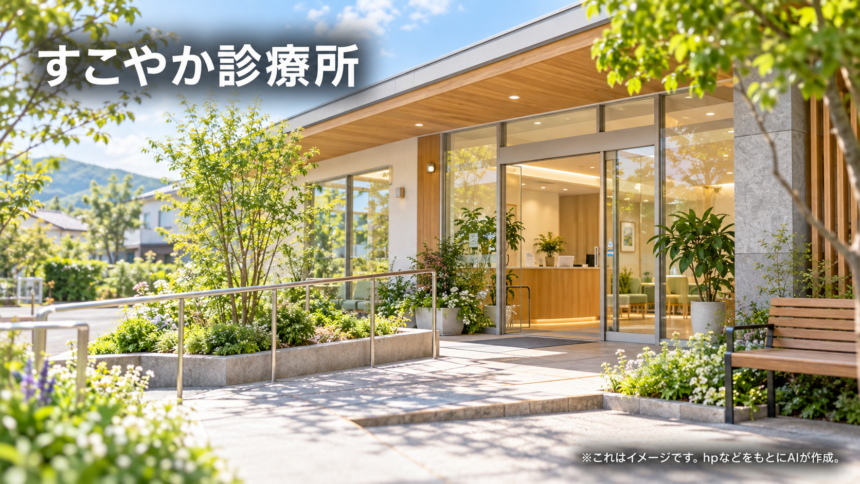 すこやか診療所のファーストビューイメージ
