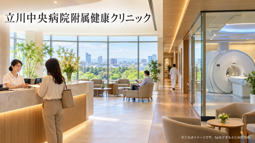 立川中央病院附属健康クリニックのファーストビューイメージ