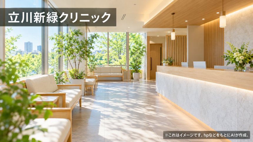立川新緑クリニックのファーストビューイメージ