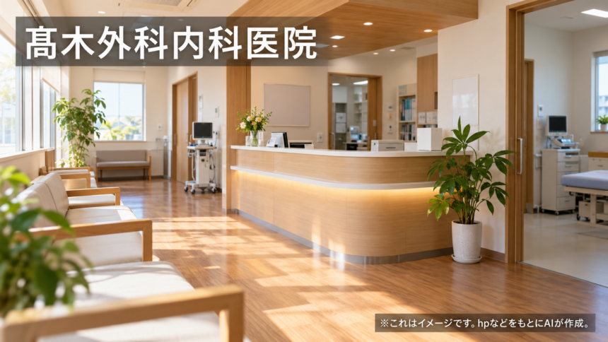 髙木外科内科医院のファーストビューイメージ