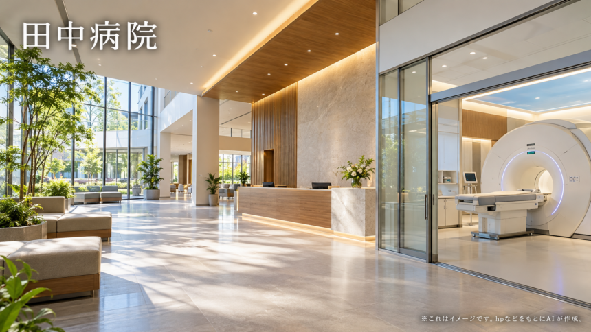 田中病院のファーストビューイメージ
