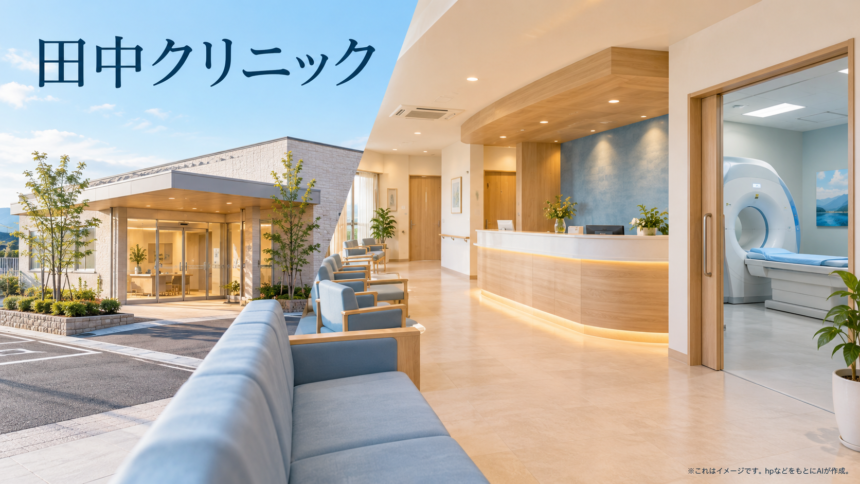 田中クリニックのファーストビューイメージ