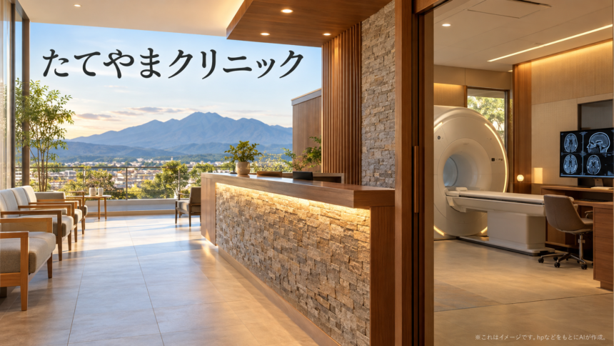 たてやまクリニックのファーストビューイメージ