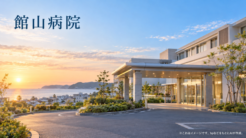 館山病院のファーストビューイメージ