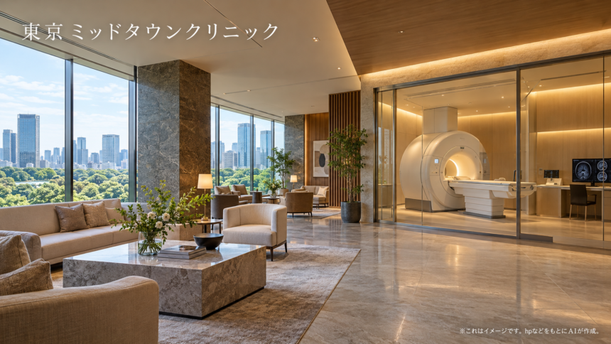 東京ミッドタウンクリニックのファーストビューイメージ