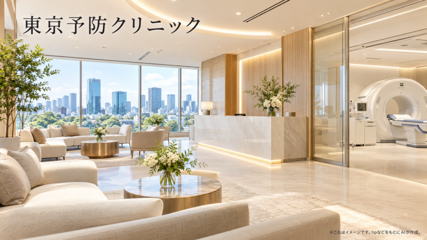 東京予防クリニックのファーストビューイメージ
