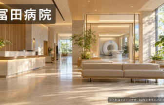冨田病院のファーストビューイメージ