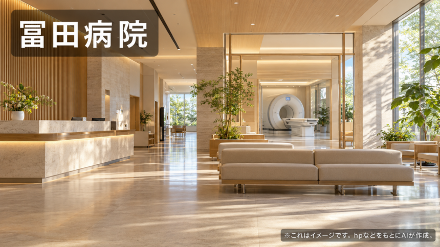 冨田病院のファーストビューイメージ