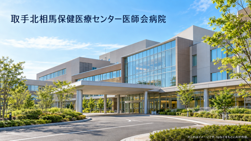 取手北相馬保健医療センター医師会病院のファーストビューイメージ