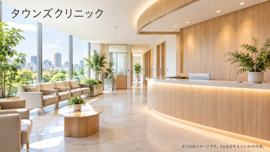 タウンズクリニックのファーストビューイメージ