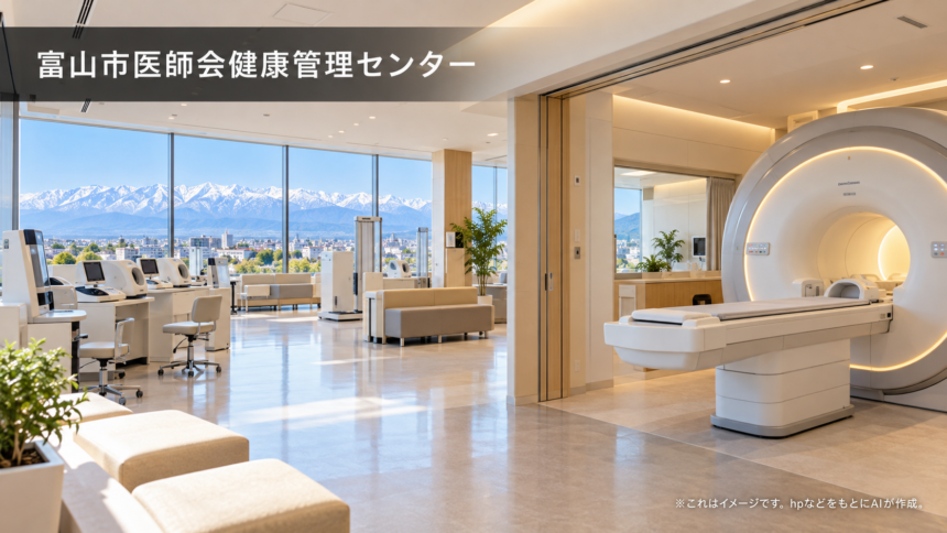 富山市医師会健康管理センターのファーストビューイメージ