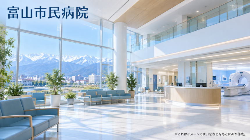 富山市民病院のファーストビューイメージ