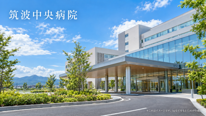 筑波中央病院のファーストビューイメージ