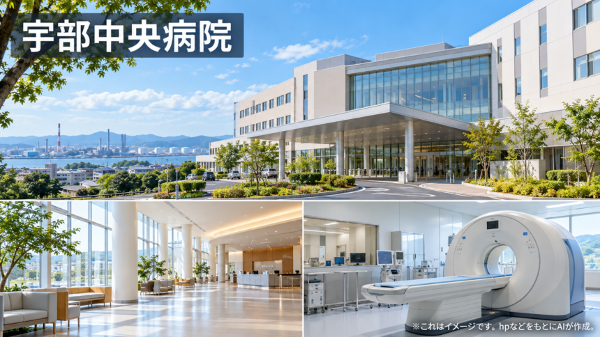 宇部中央病院のファーストビューイメージ
