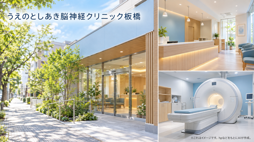 うえのとしあき脳神経クリニック板橋のファーストビューイメージ