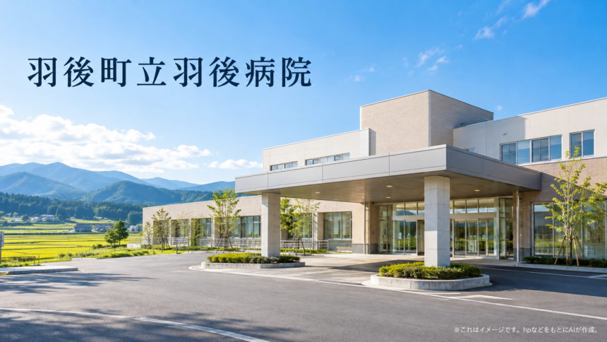 羽後町立羽後病院のファーストビューイメージ