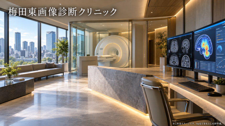 梅田東画像診断クリニックのファーストビューイメージ