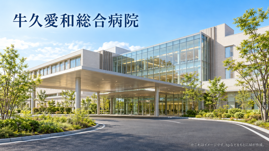 牛久愛和総合病院のファーストビューイメージ