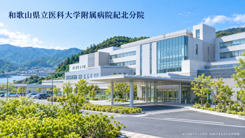 和歌山県立医科大学附属病院紀北分院のファーストビューイメージ