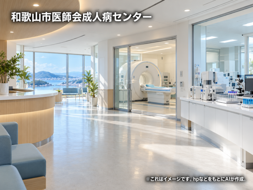 和歌山市医師会成人病センターのファーストビューイメージ