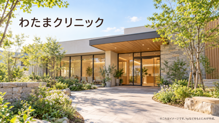 わたまクリニックのファーストビューイメージ