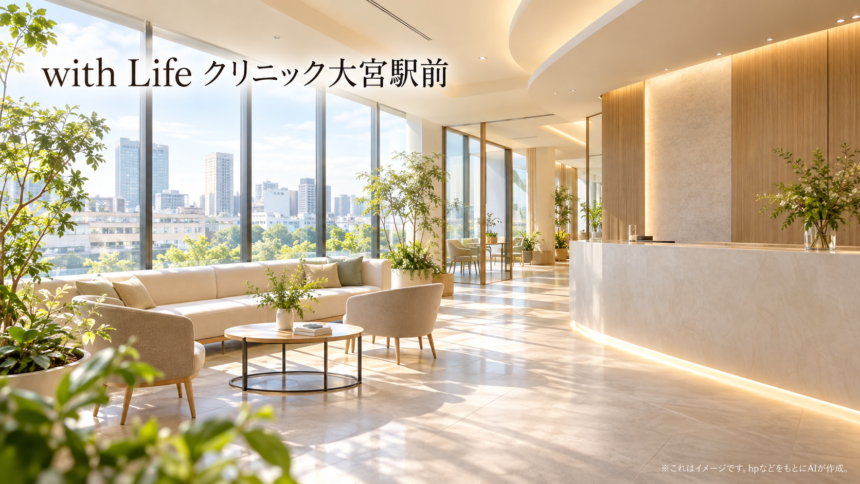 with Life クリニック大宮駅前のファーストビューイメージ
