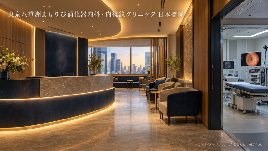 東京八重洲まもりび消化器内科・内視鏡クリニック 日本橋院のファーストビューイメージ
