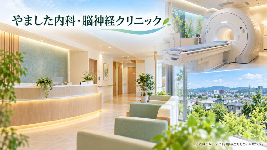やました内科・脳神経クリニックのファーストビューイメージ