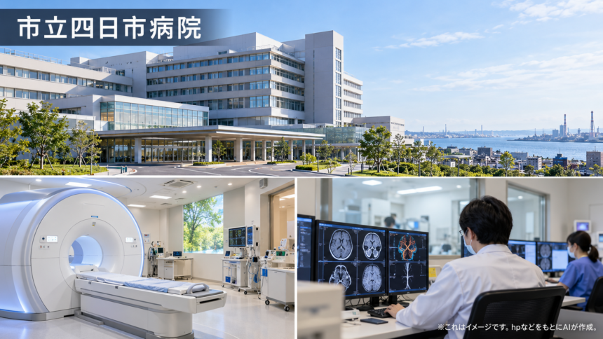 市立四日市病院のファーストビューイメージ