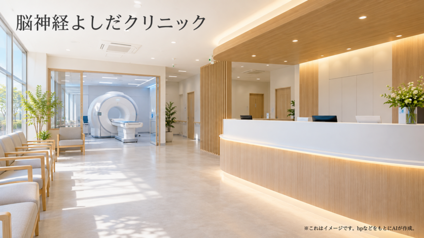 脳神経よしだクリニックのファーストビューイメージ