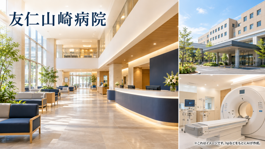 友仁山崎病院のファーストビューイメージ